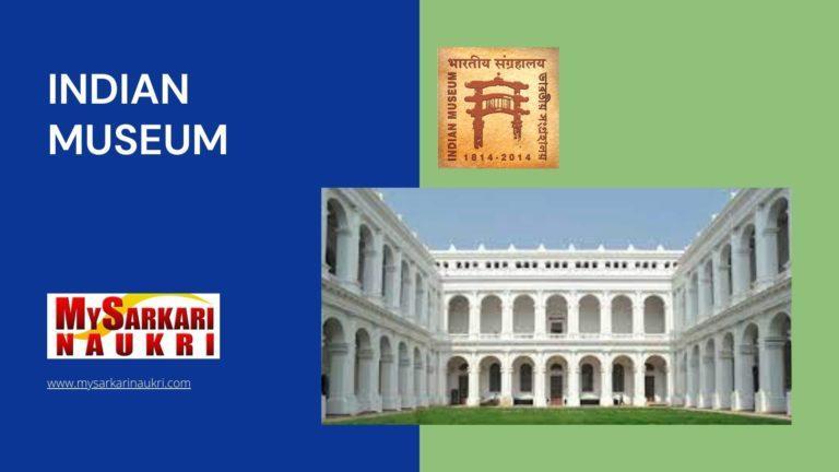Indian Museum Recruitment