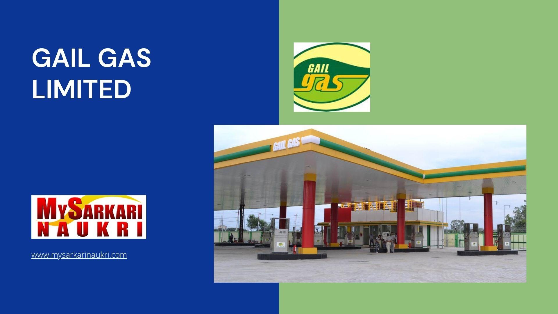 Gail Gas Limited Recruitment MySarkariNaukri En