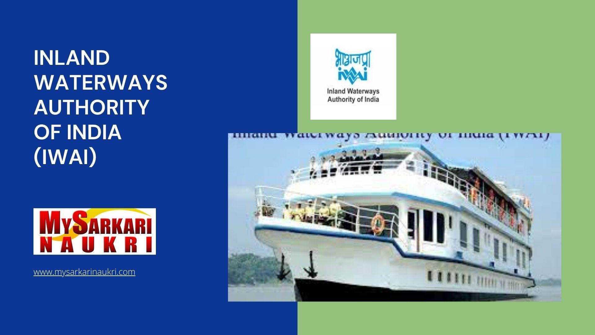 Inland Waterways Authority Of India (IWAI) Recruitment