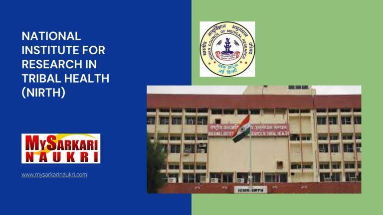 National Institute for Research in Tribal Health (NIRTH) Recruitment