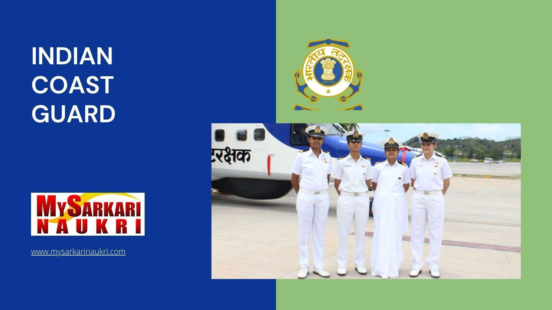 Indian Coast Guard Recruitment