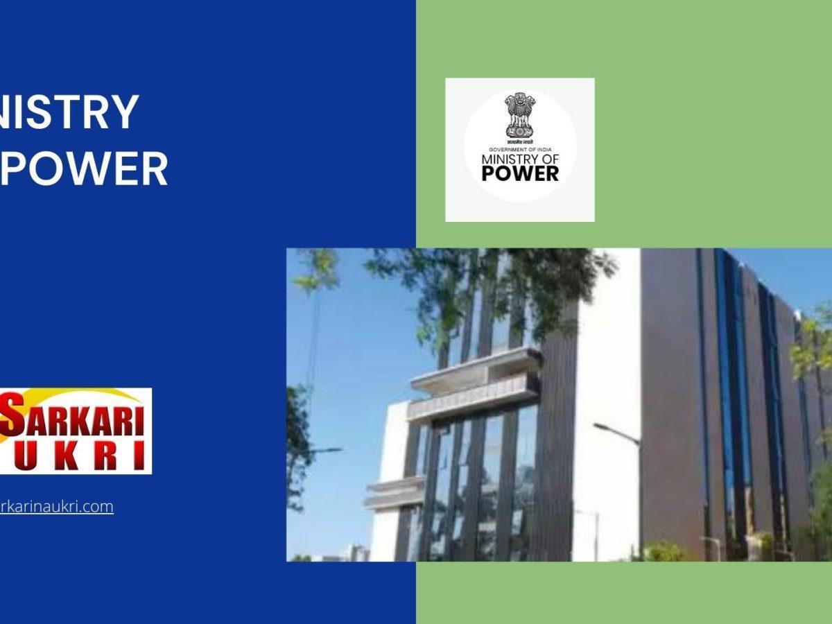 Ministry of Power Recruitment