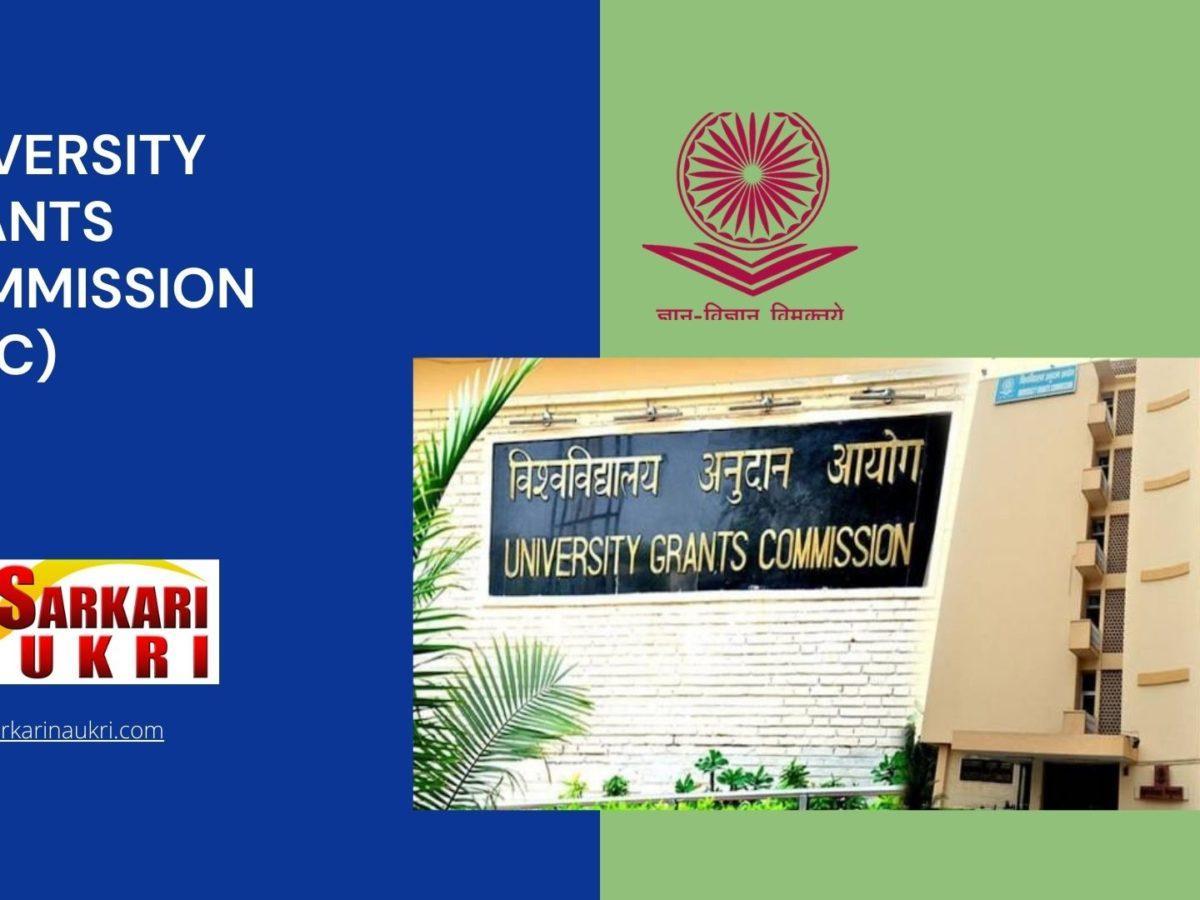 University Grants Commission (UGC) Recruitment