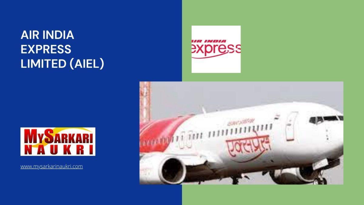 Air India Express Limited (AIEL) Recruitment