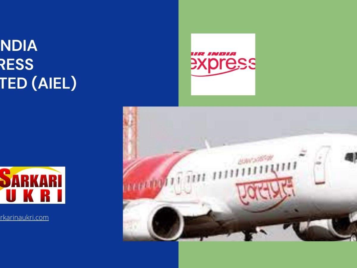 Air India Express Limited (AIEL) Recruitment