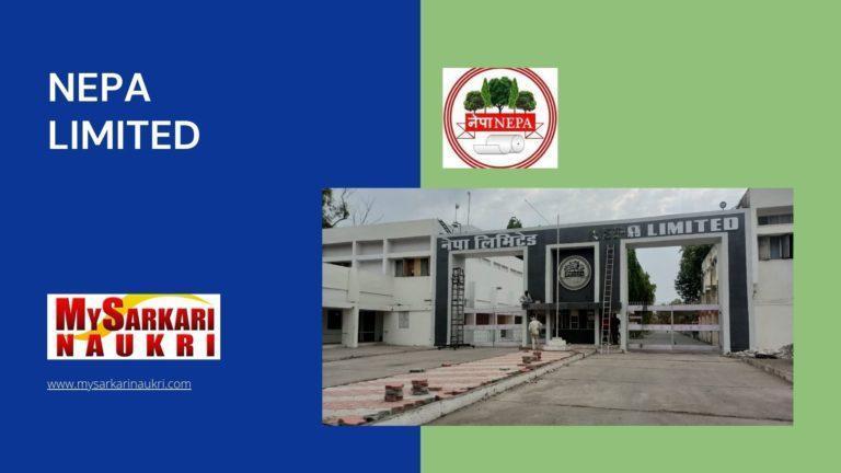 Nepa Limited Recruitment
