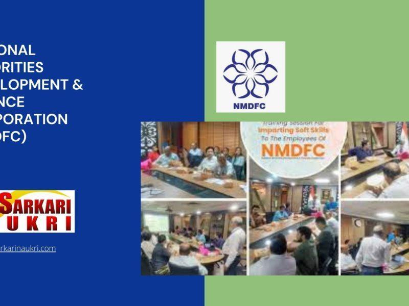 National Minorities Development & Finance Corporation (NMDFC) Recruitment