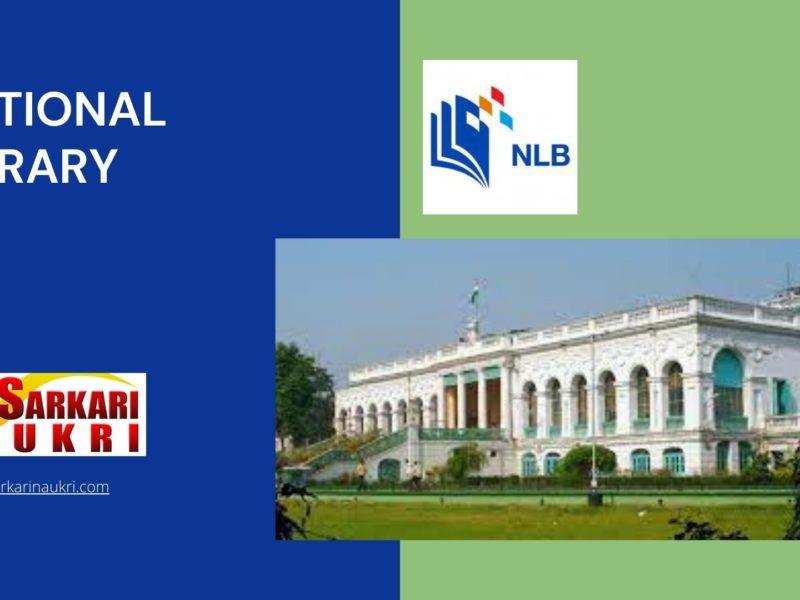 National Library Recruitment