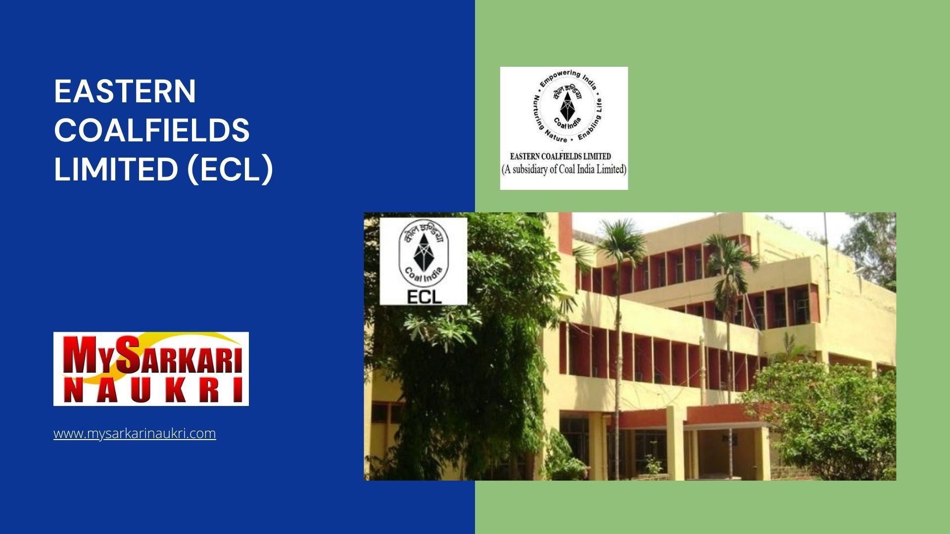 Eastern Coalfields Limited (ECL) Recruitment