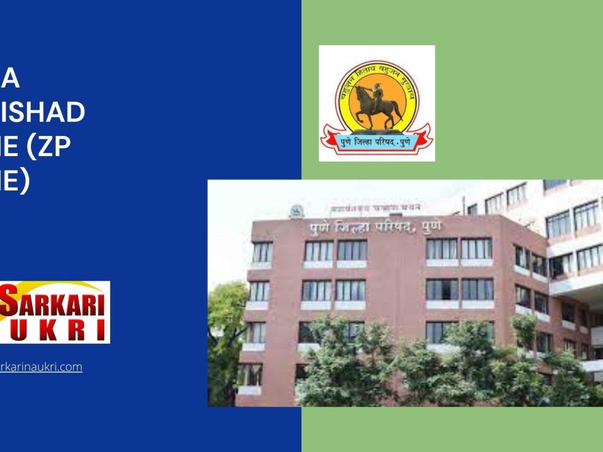 Zilla Parishad Pune (ZP Pune) Recruitment
