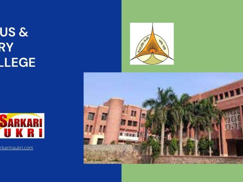 Jesus & Mary College Recruitment