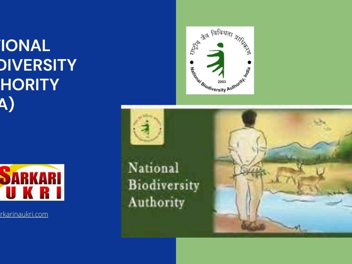 National Biodiversity Authority (NBA) Recruitment