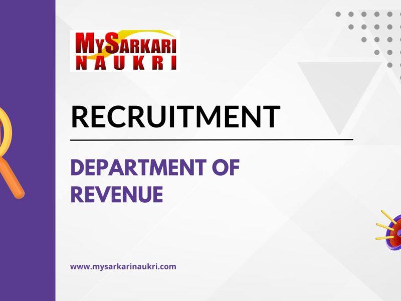 Department of Revenue