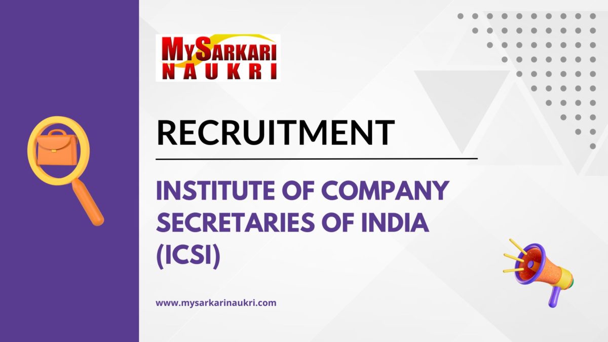 Institute of Company Secretaries of India (ICSI)