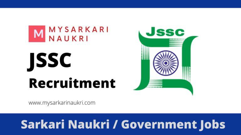 JSSC Recruitment 2023 Jharkhand Staff Selection Commission Jobs