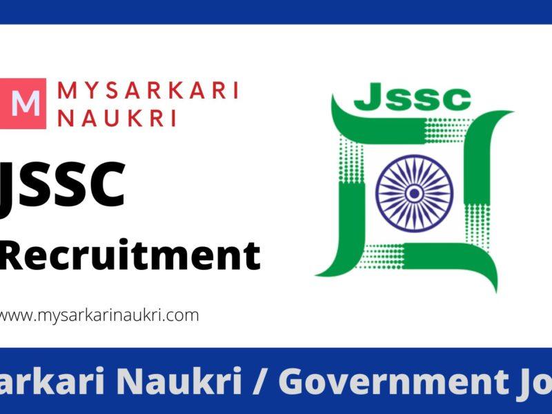 JSSC Recruitment 2023 Jharkhand Staff Selection Commission Jobs