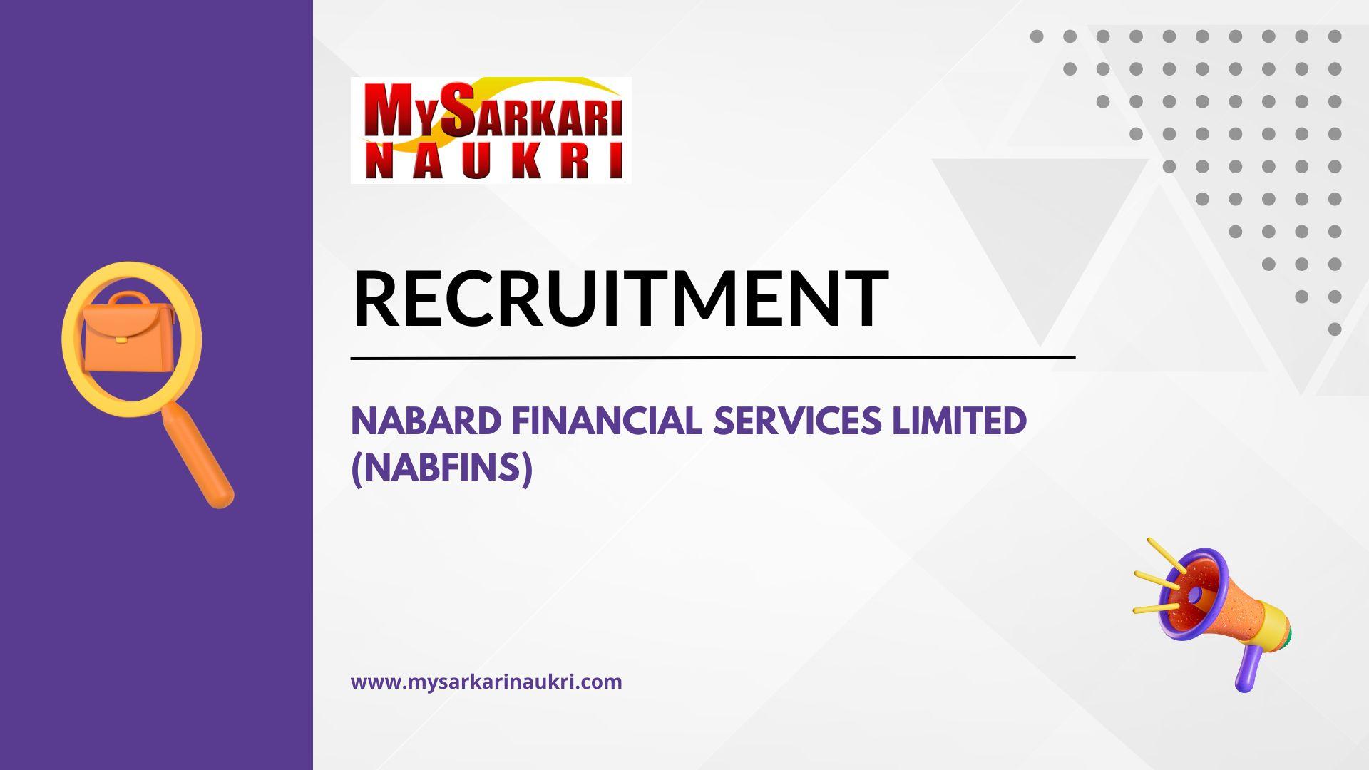 Nabard Financial Services Limited (NABFINS)