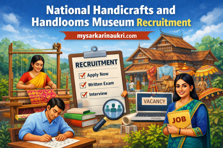 National Handicrafts and Handlooms Museum Recruitment