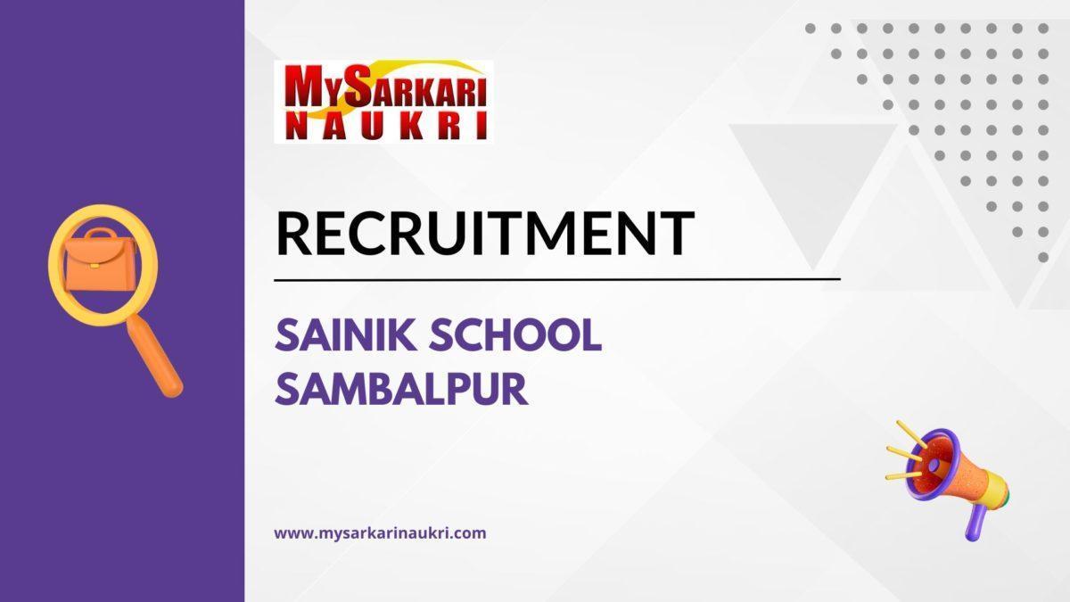 Sainik School Sambalpur