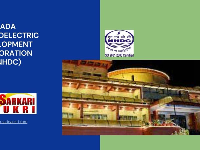 Narmada Hydroelectric Development Corporation Ltd (NHDC) Recruitment