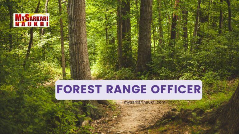 Forest Range Officer (FRO)