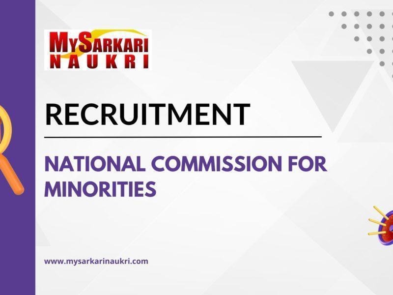 National Commission for Minorities Recruitment
