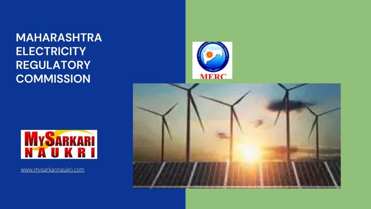 Maharashtra Electricity Regulatory Commission Recruitment