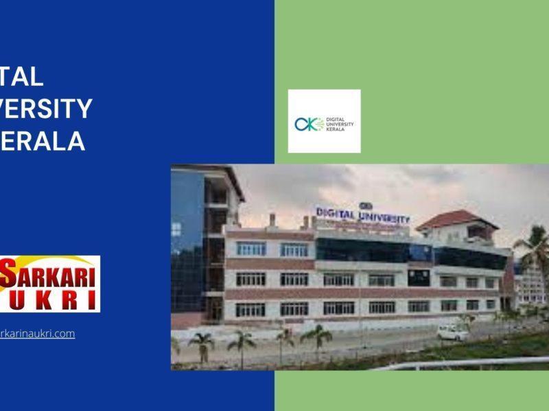 Digital University of Kerala Recruitment