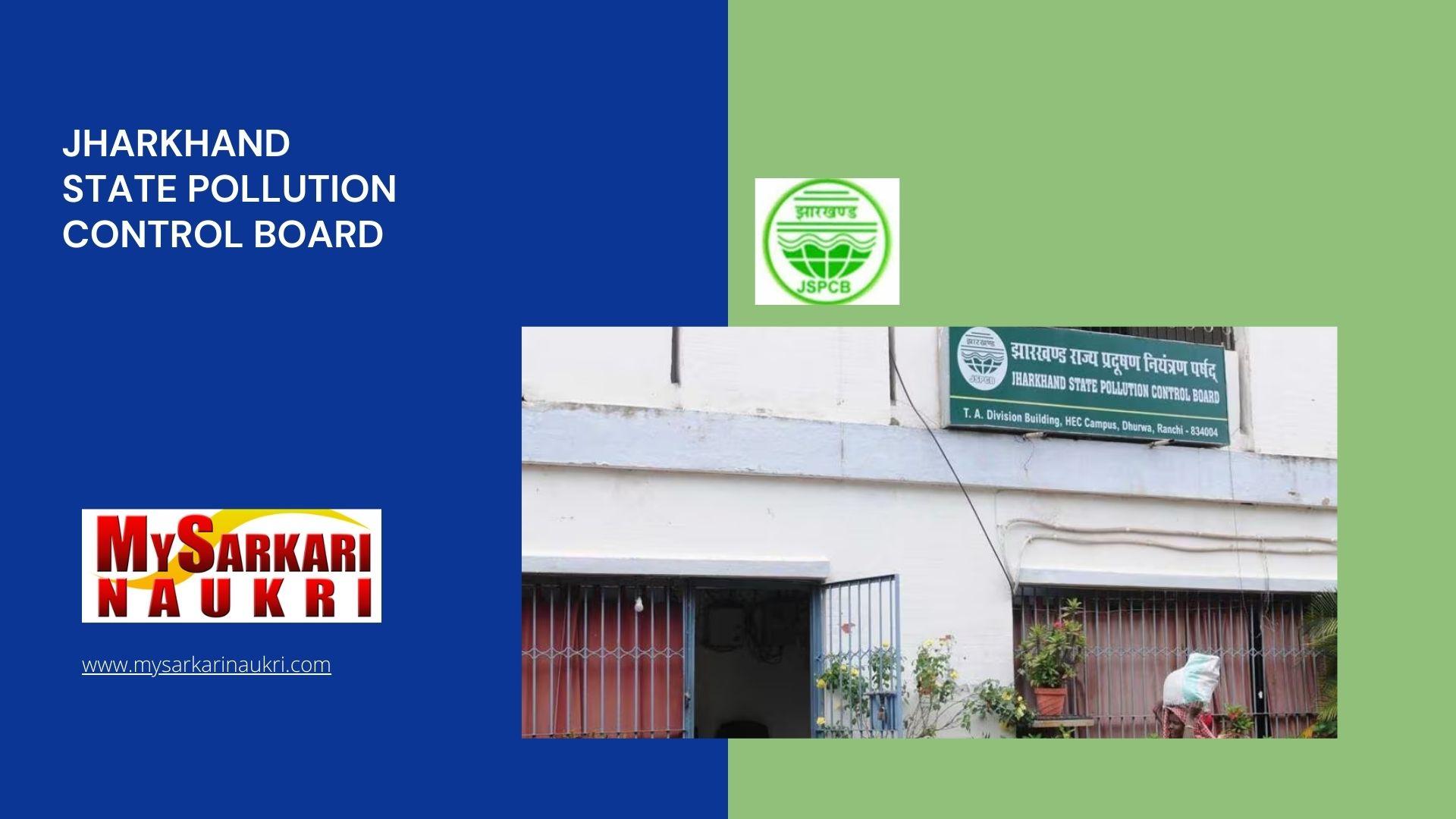 Jharkhand State Pollution Control Board