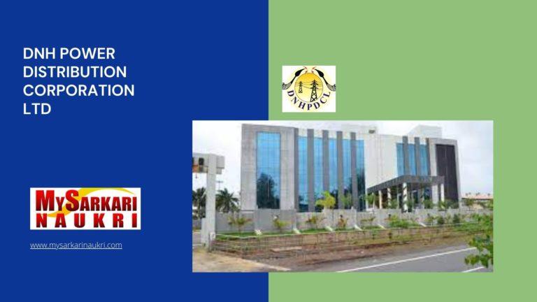 DNH Power Distribution Corporation Ltd Recruitment