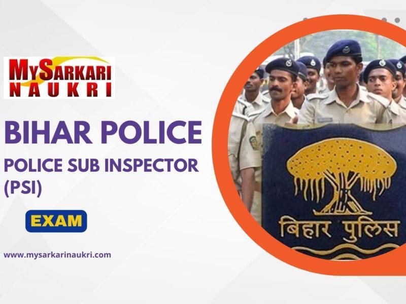 Bihar Police PSI