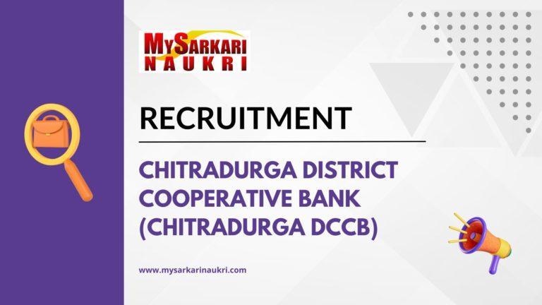 Chitradurga District Cooperative Bank Ltd (Chitradurga DCCB)