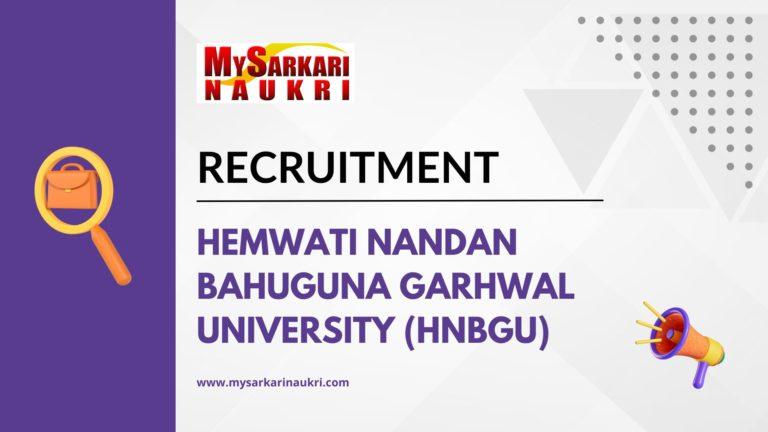 Hemwati Nandan Bahuguna Garhwal University (HNBGU)