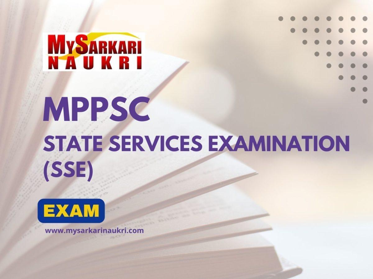 MPPSC State Services Examination