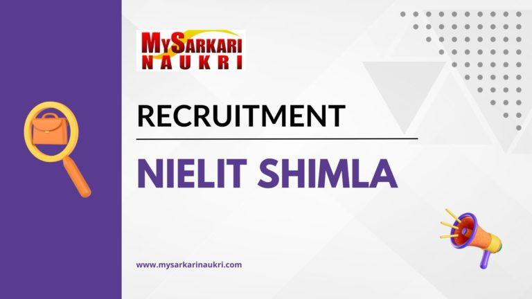 NIELIT Shimla