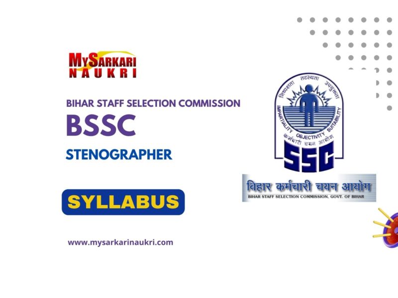 BSSC Stenographer Syllabus