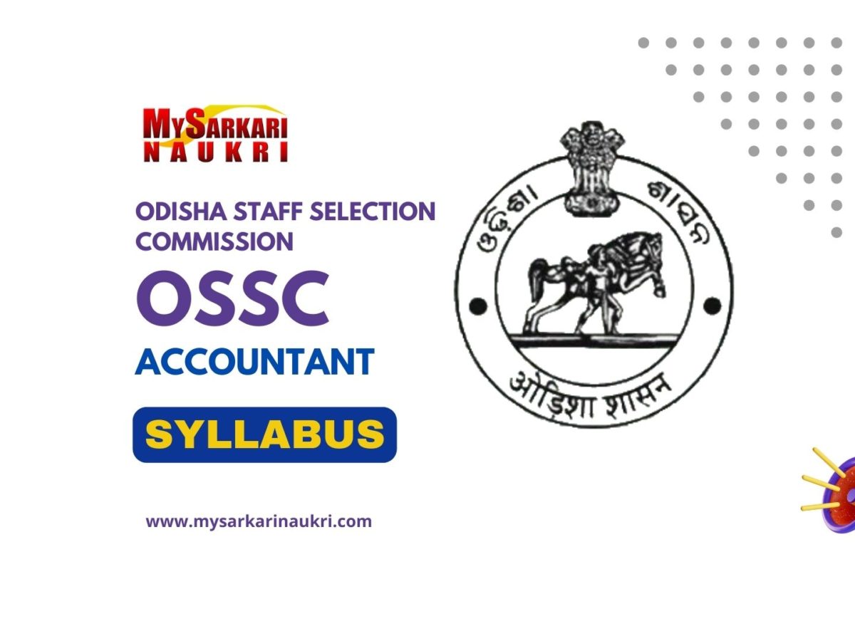 OSSC Accountant Syllabus