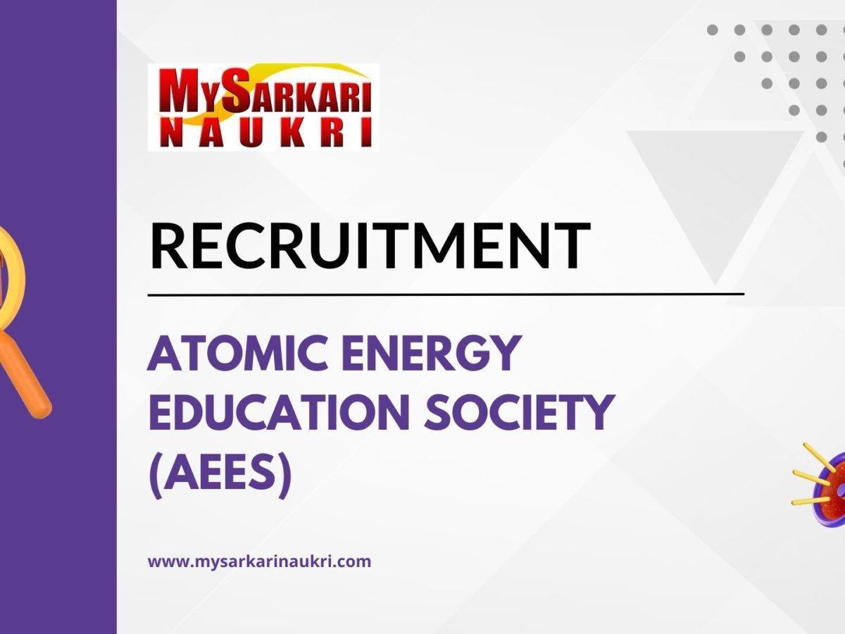Atomic Energy Education Society (AEES)