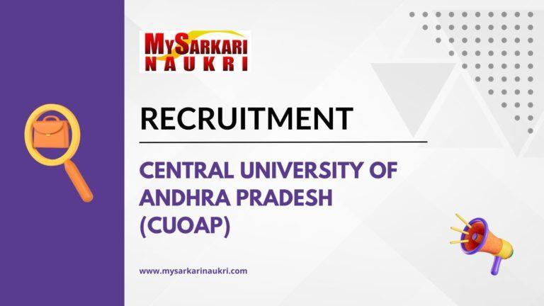 Central University of Andhra Pradesh (CUOAP)