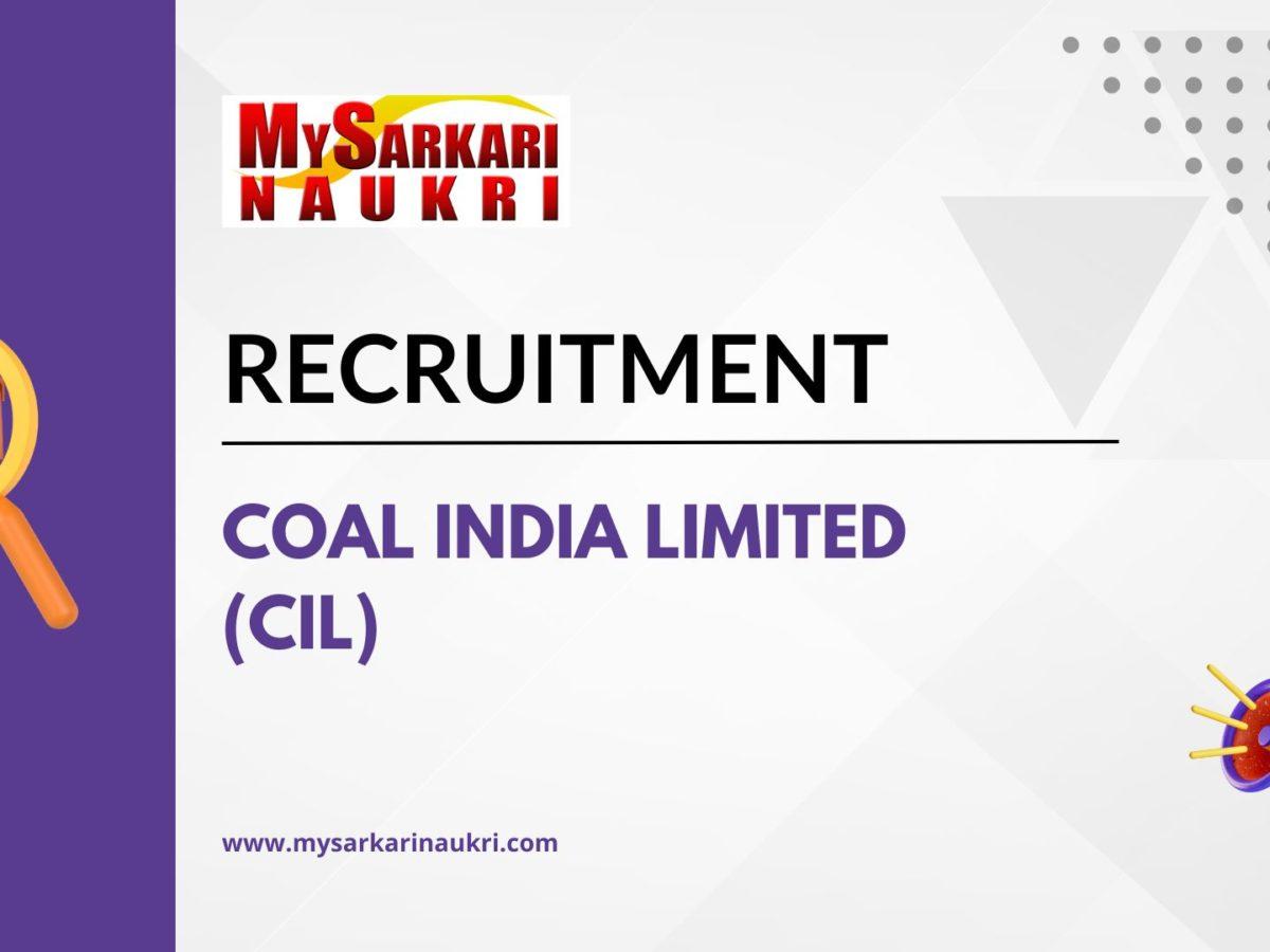 Coal India Limited (CIL)