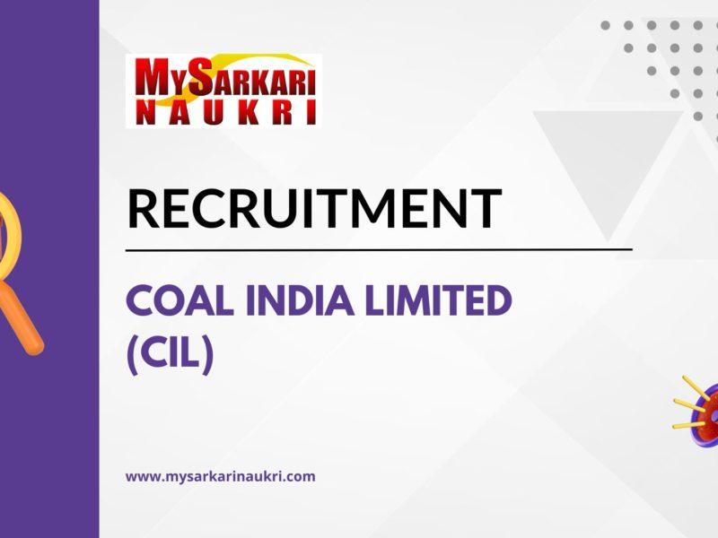 Coal India Limited (CIL)