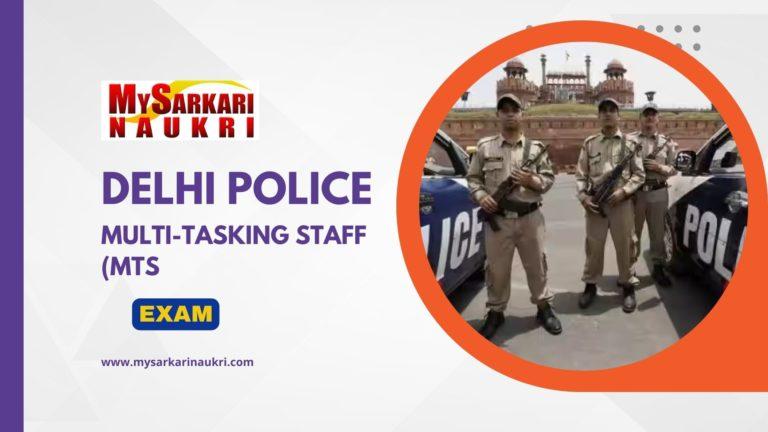 Delhi Police MTS