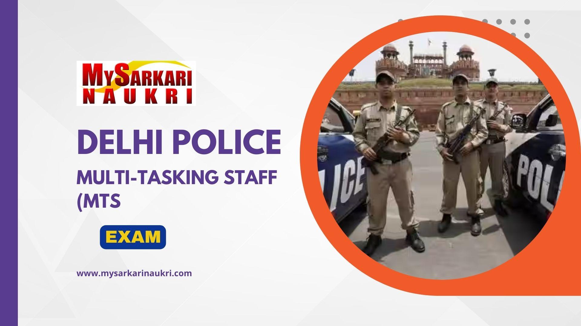 Delhi Police MTS