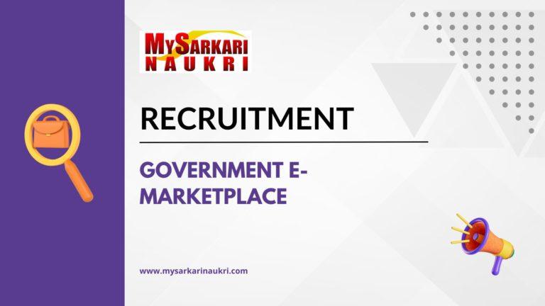 Government e-Marketplace