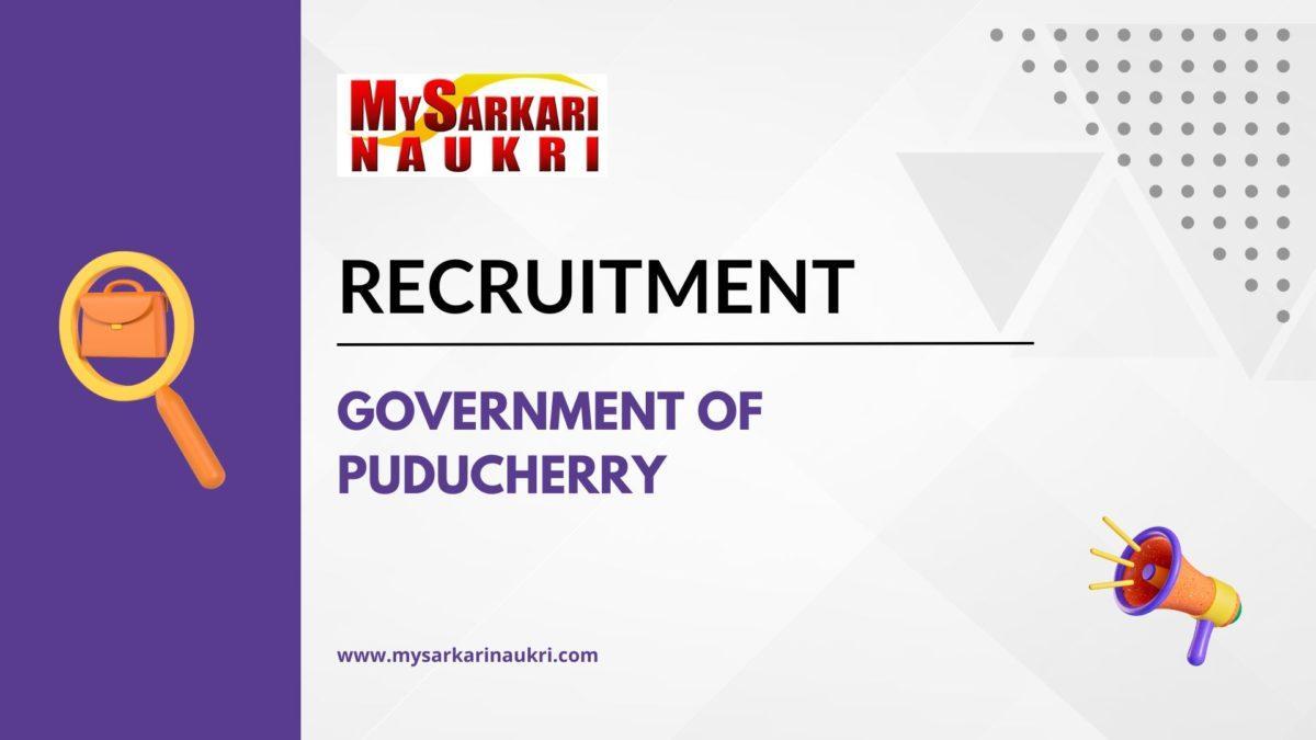 Government of Puducherry