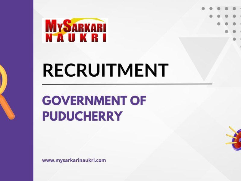Government of Puducherry
