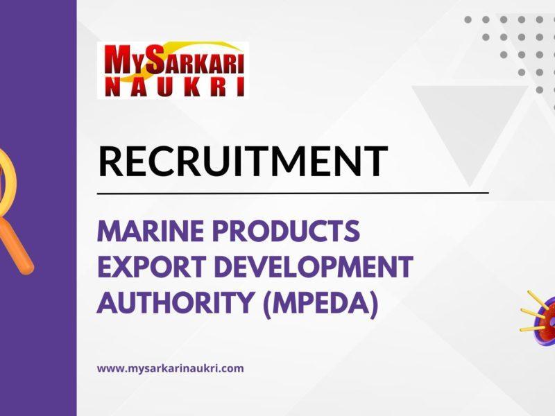 Marine Products Export Development Authority (MPEDA)