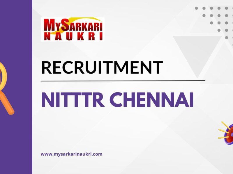 NITTTR Chennai