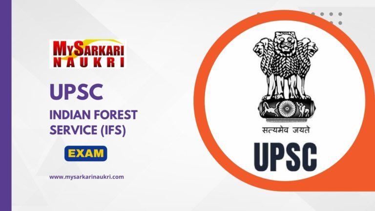 UPSC Indian Forest Service