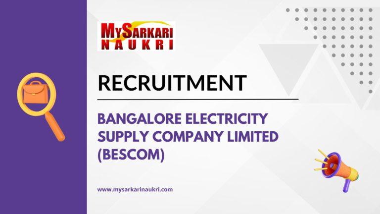 Bangalore Electricity Supply Company Limited (BESCOM)